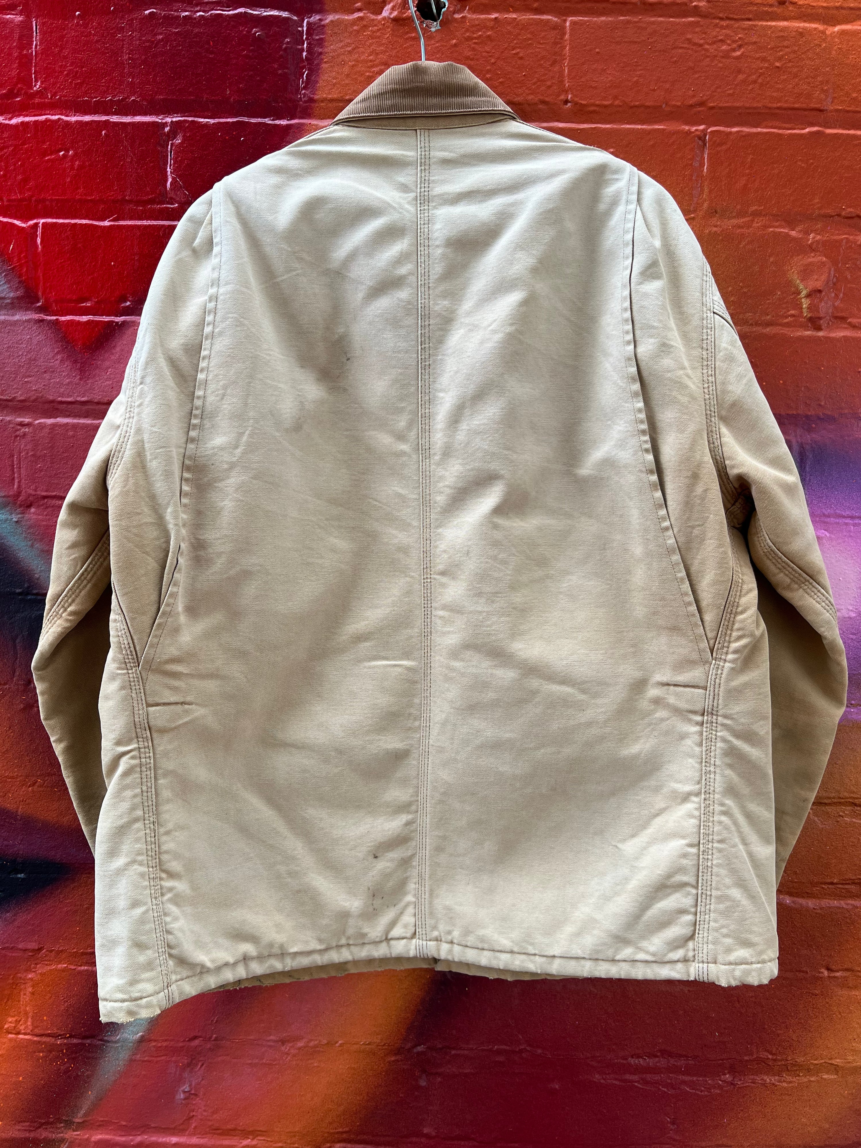 [L] Vintage Carhartt Faded Brown Chore Jacket