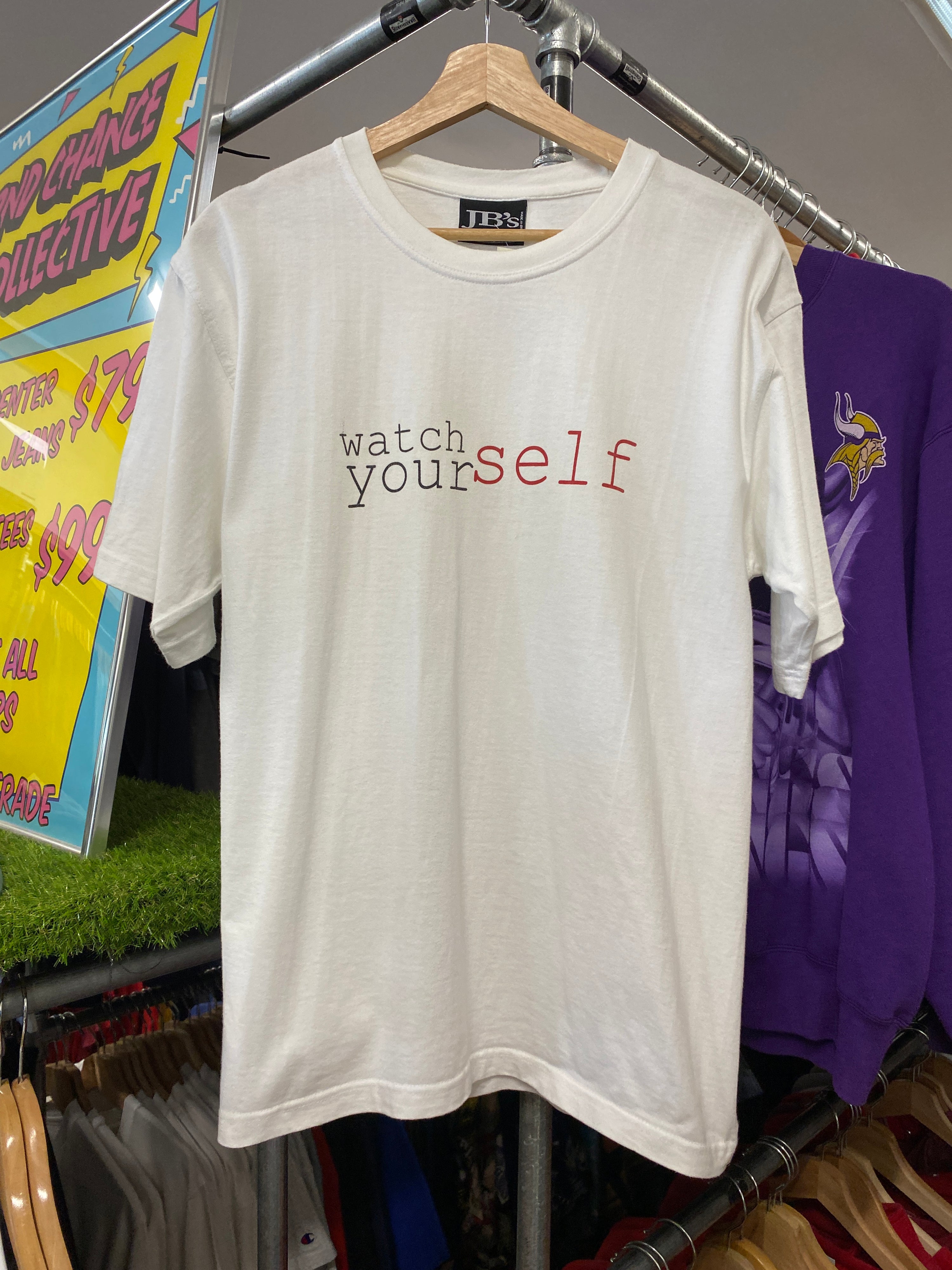 M - Watch Yourself Adelaide Weekender DS Tee