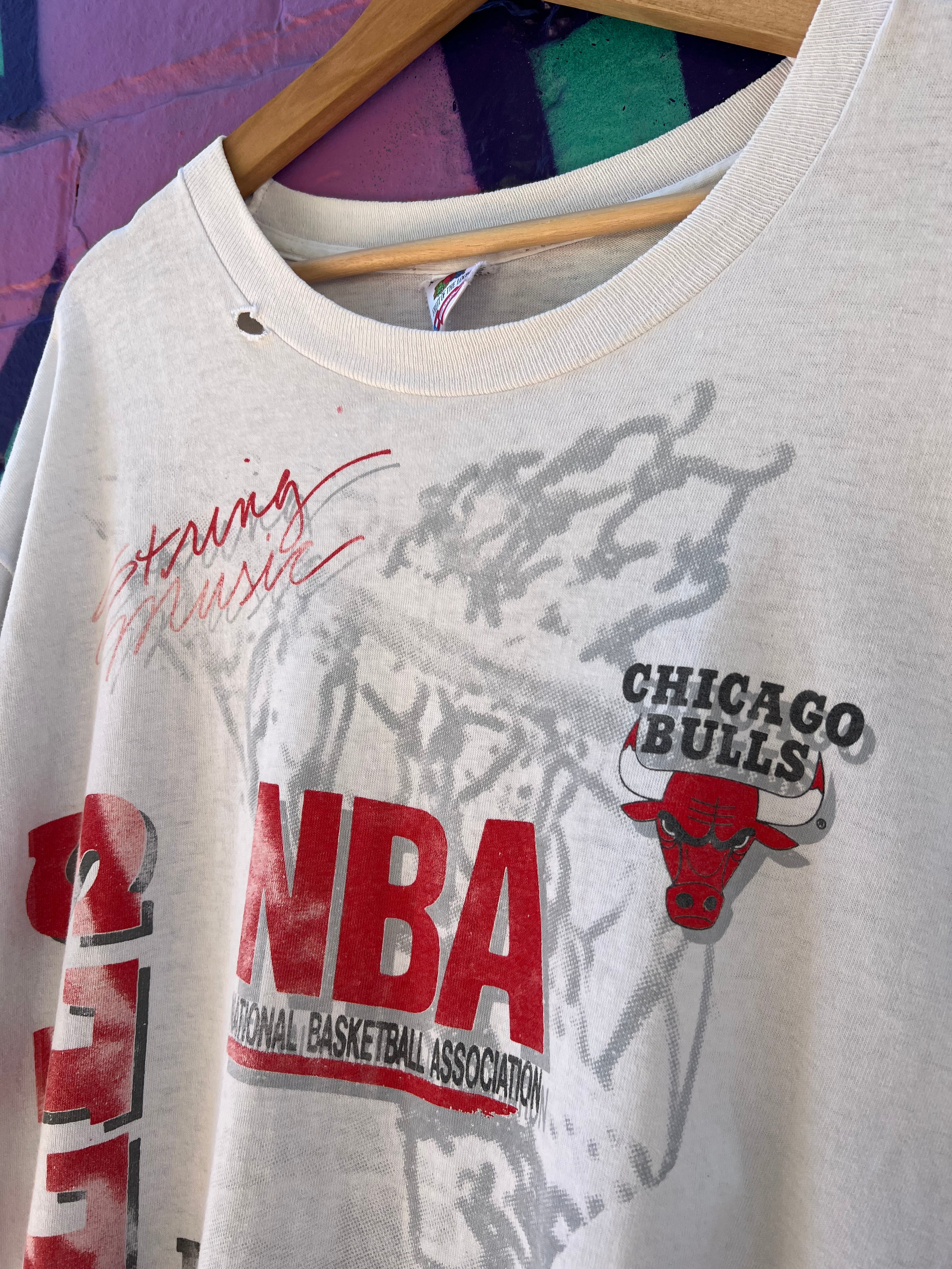 2XL - Early 90s Chicago Bulls DS Salem Tee