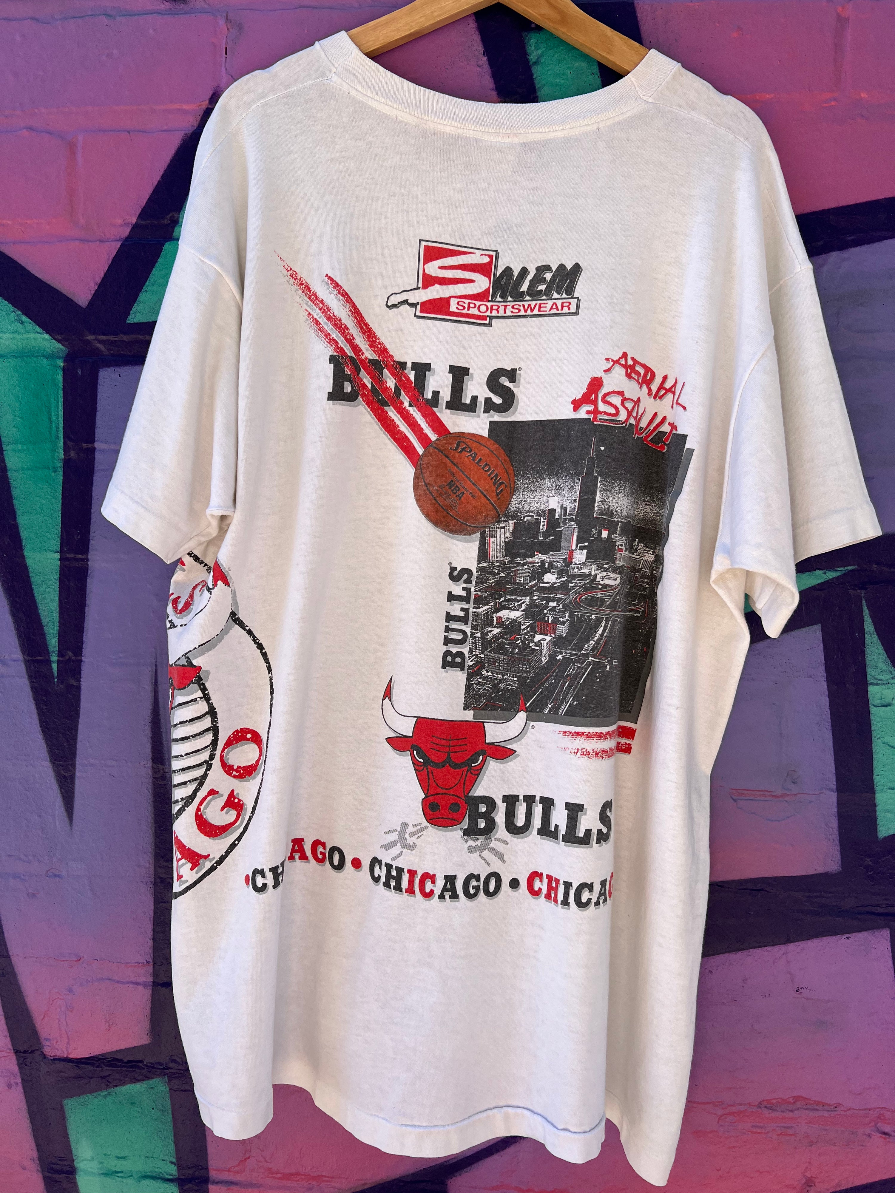 2XL - Early 90s Chicago Bulls DS Salem Tee