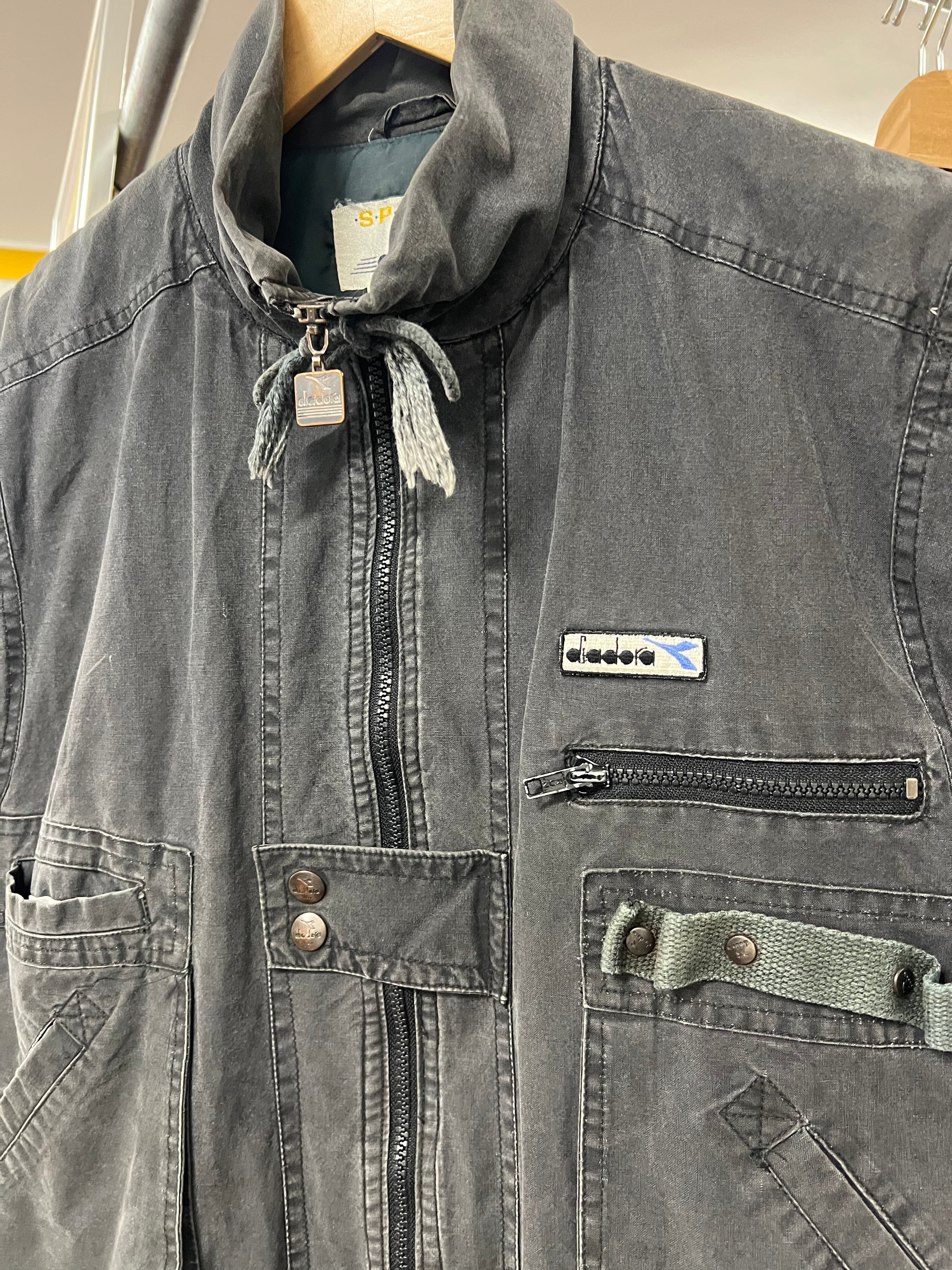 M/L - Vintage Diadora Sports Hunting Vest