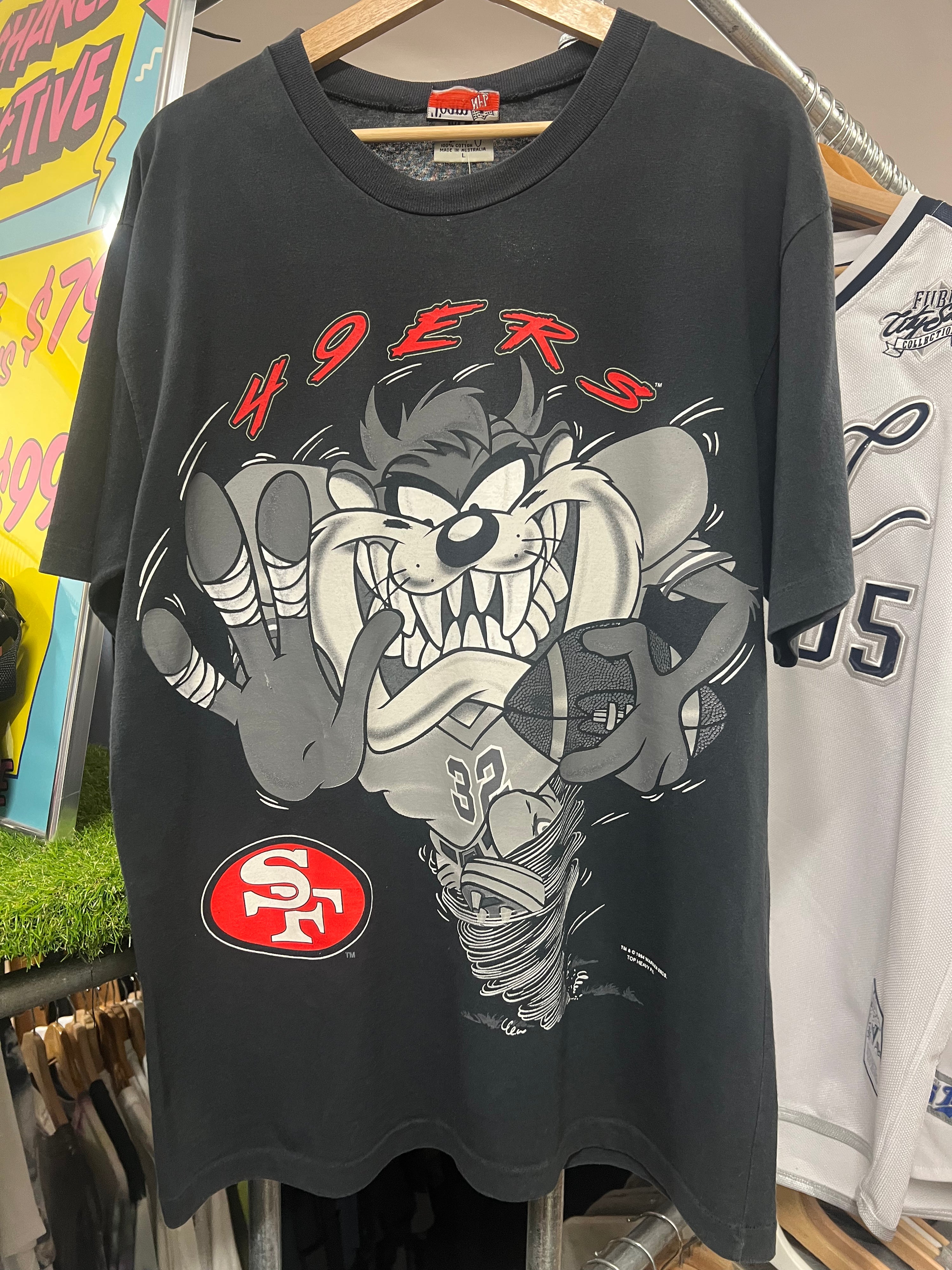 L - 1994 Taz Devil San Francisco 49ers Football Tee