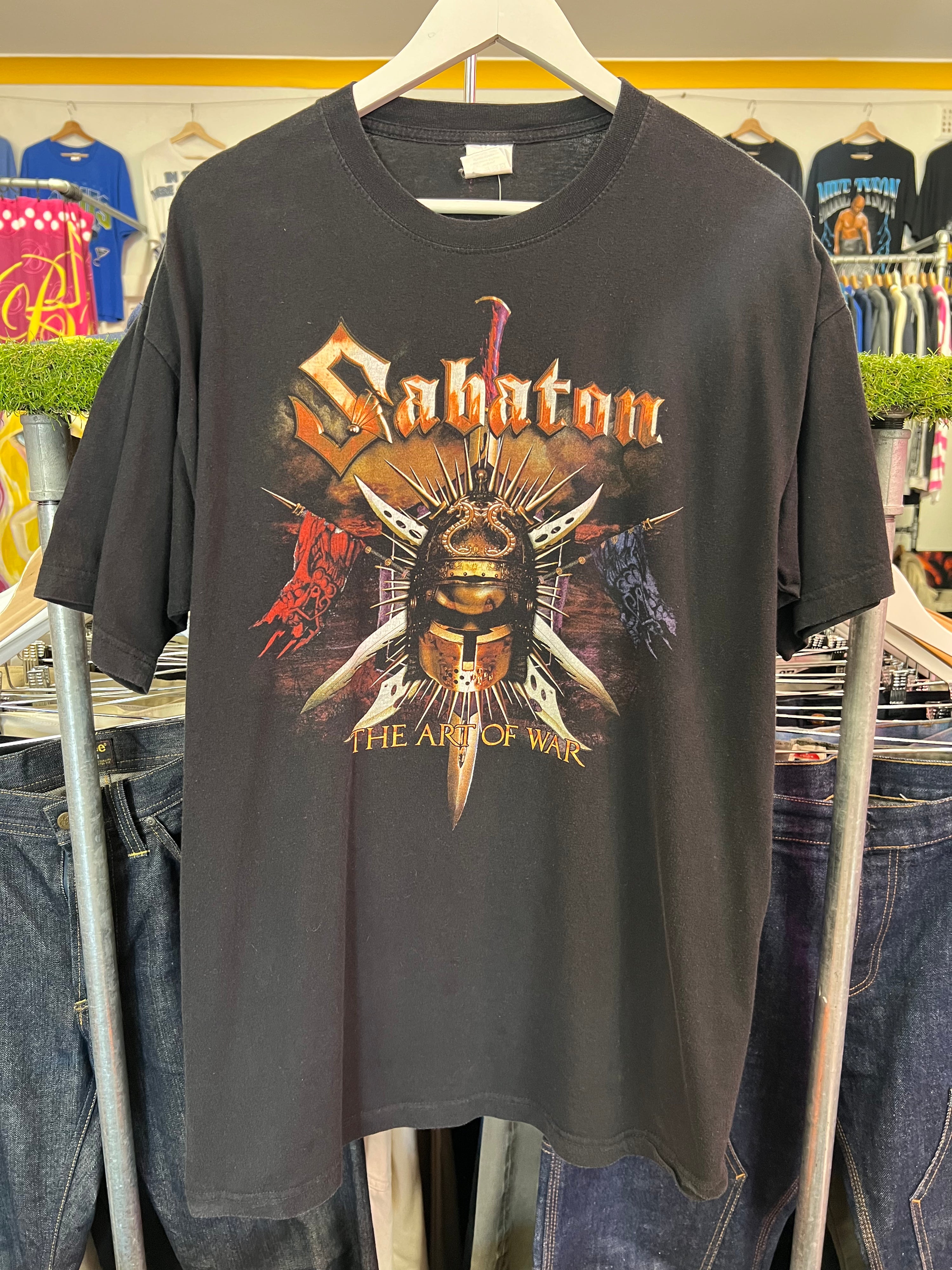 [2XL] Sabaton The Art of War 2008 Double Sided Tour Tshirt