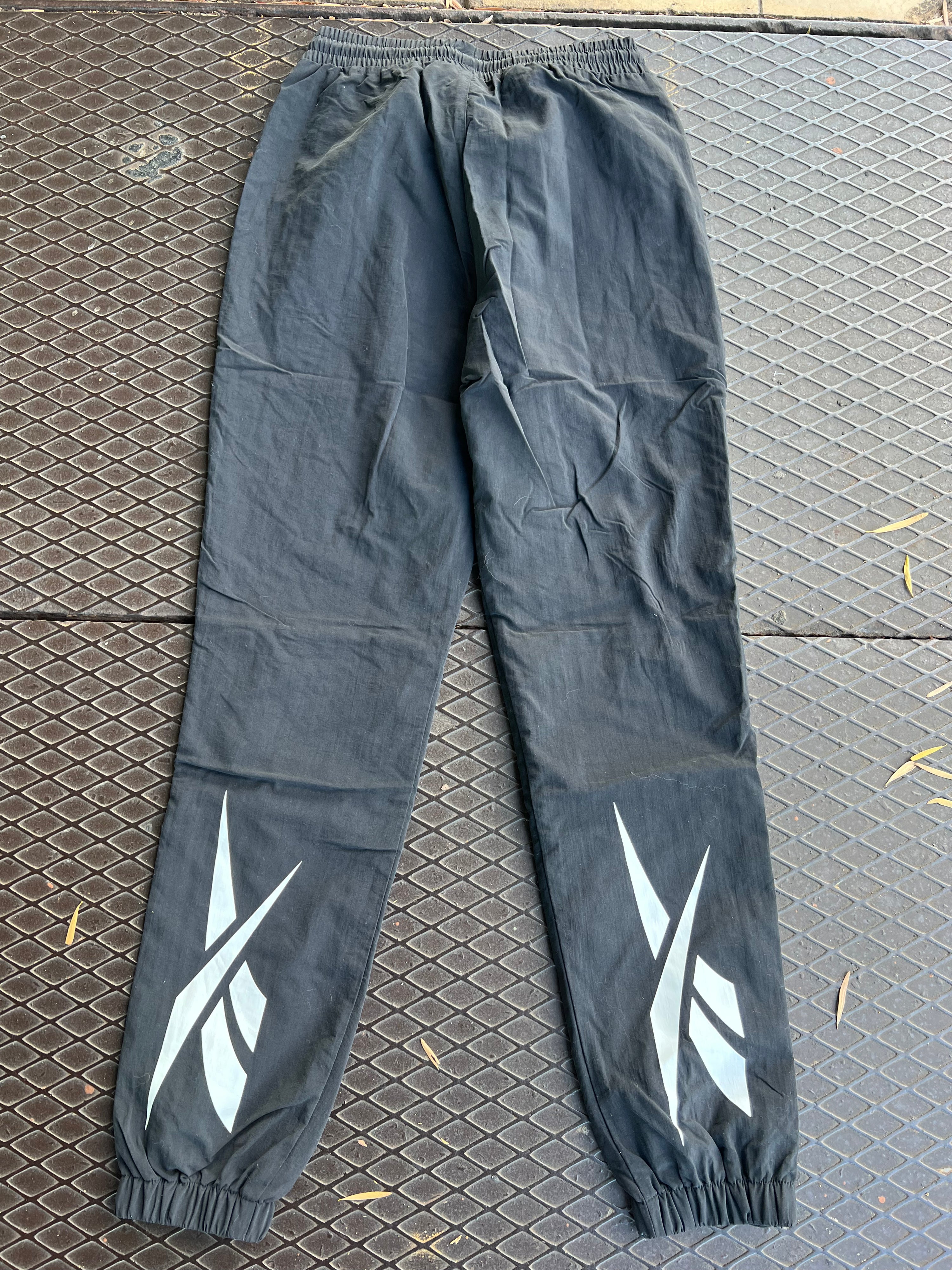 S - Reebok Black Trackpants