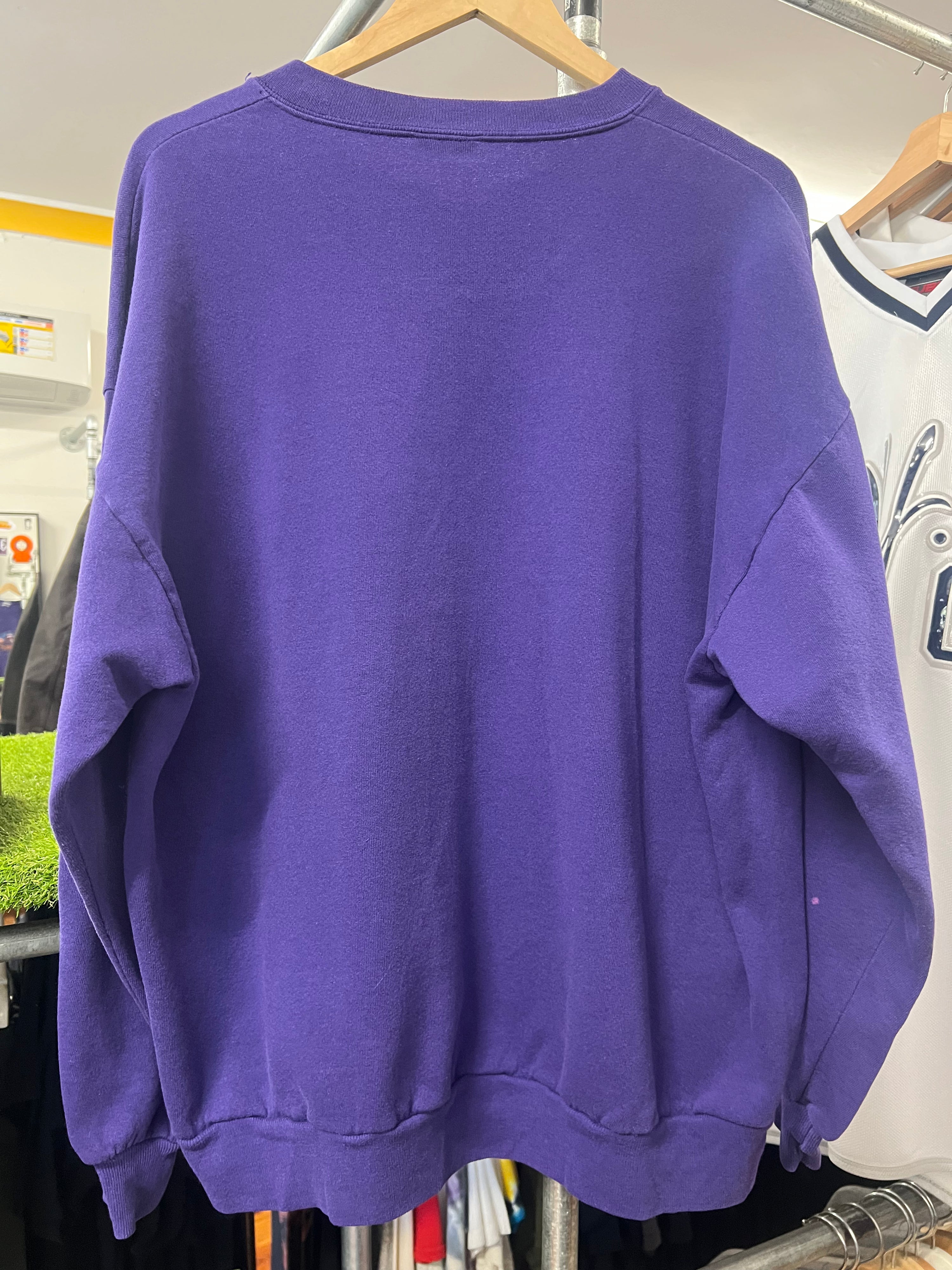 [L] 1990s Purple Mushroom Jumper