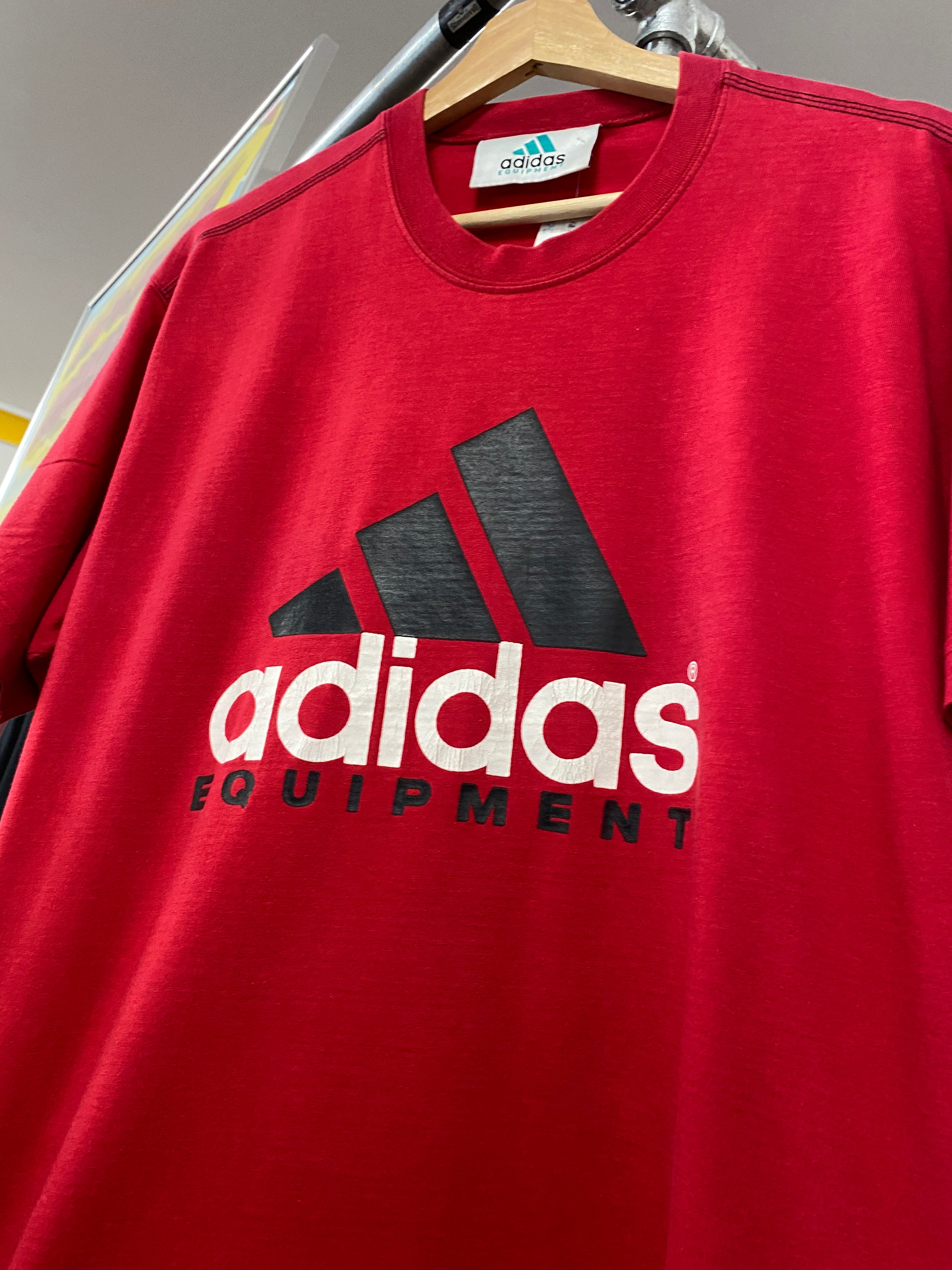 M - Adidas Equipment Big Logo Red