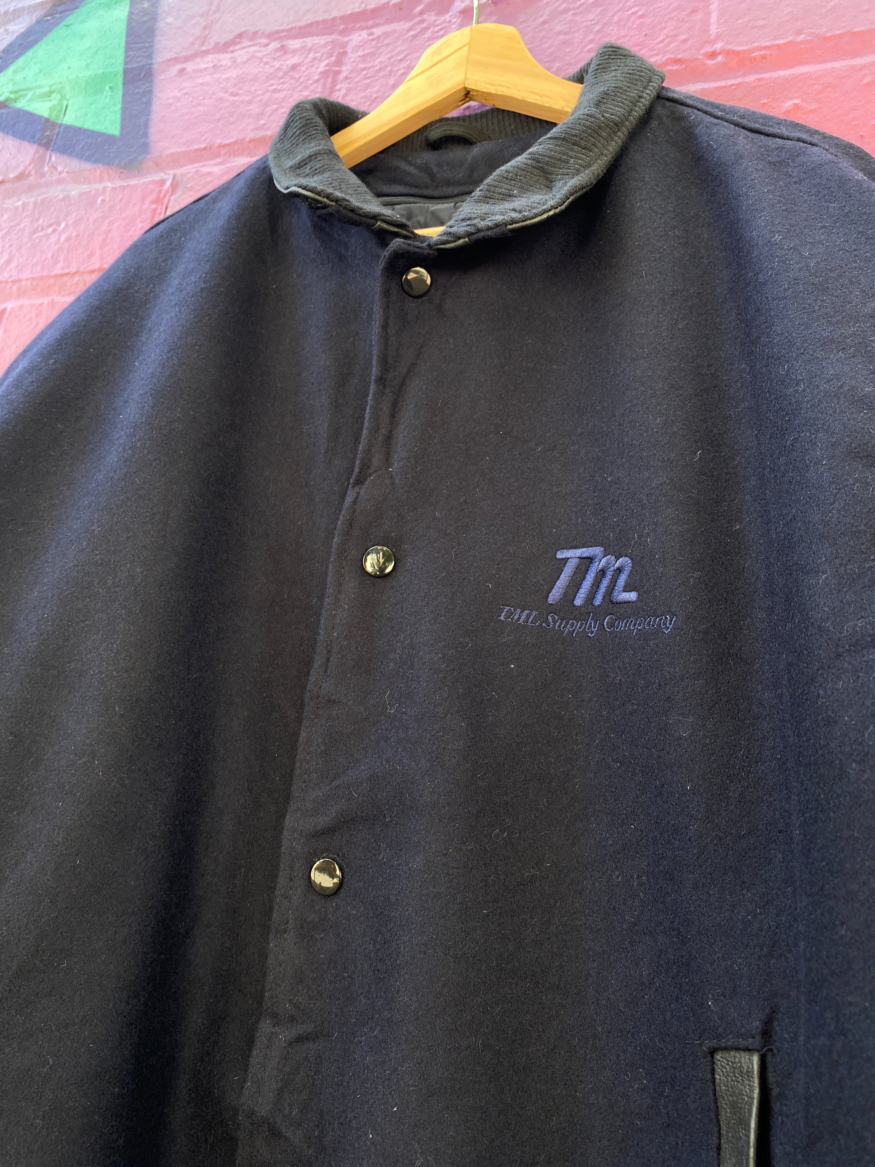 XL - Vintage 'TML' Varsity Jacket