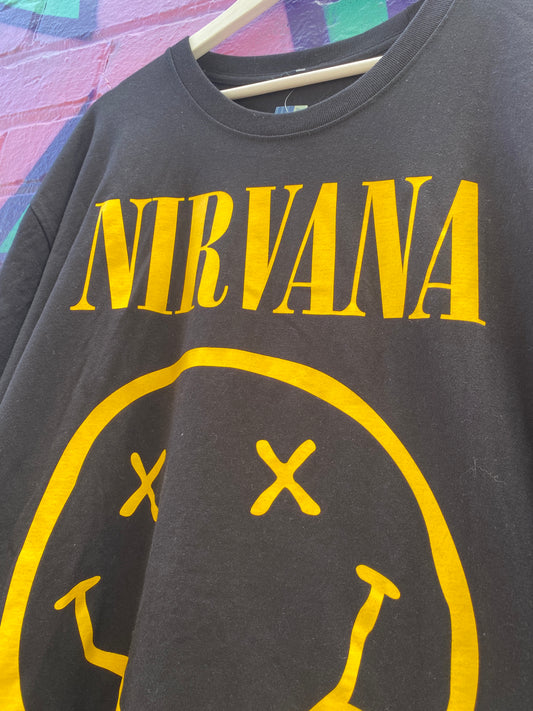 2XL - Nirvana Yellow Smiley Face DS