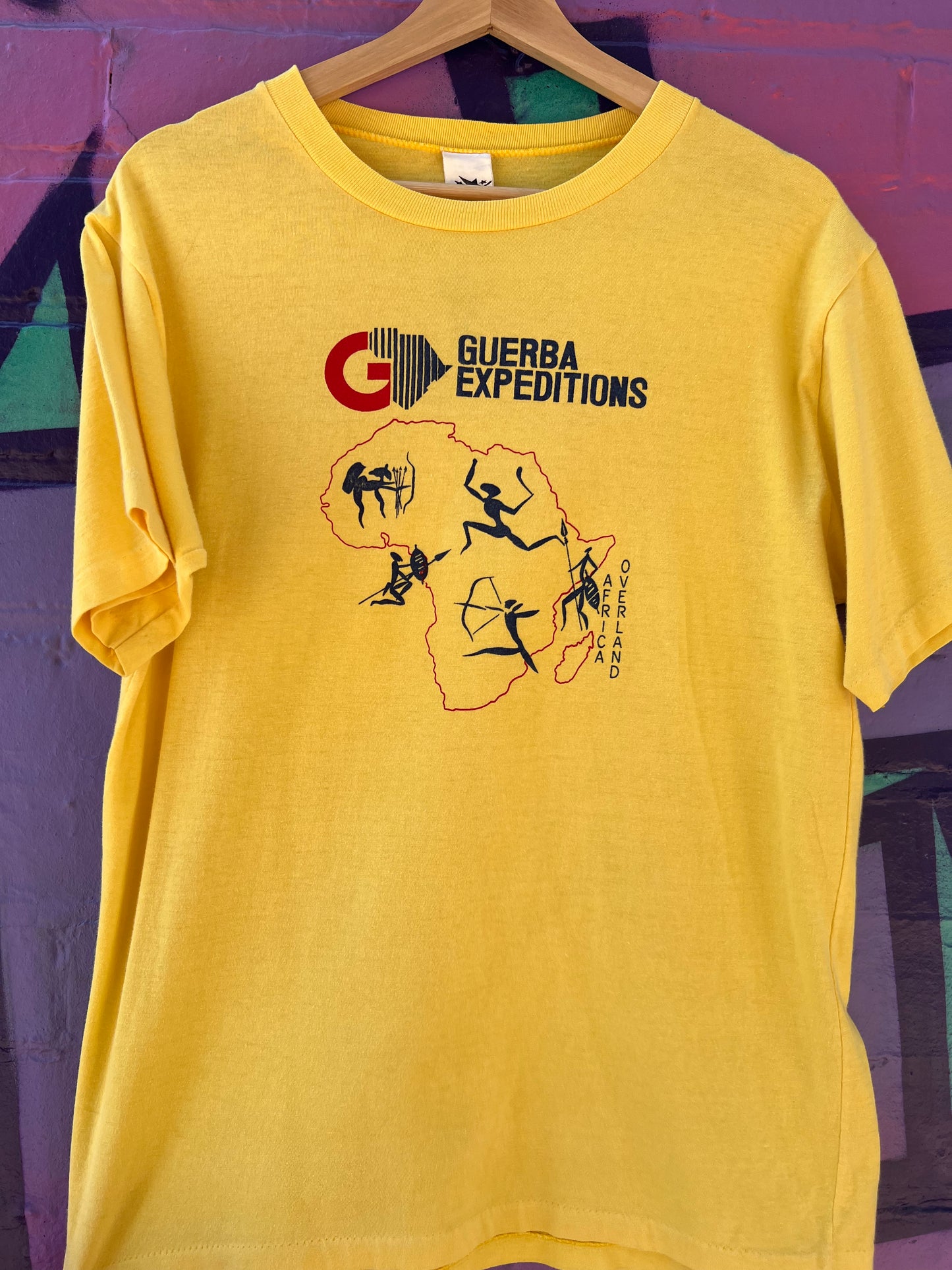L - 90s Guerba Expeditions Overland Africe DS Tee