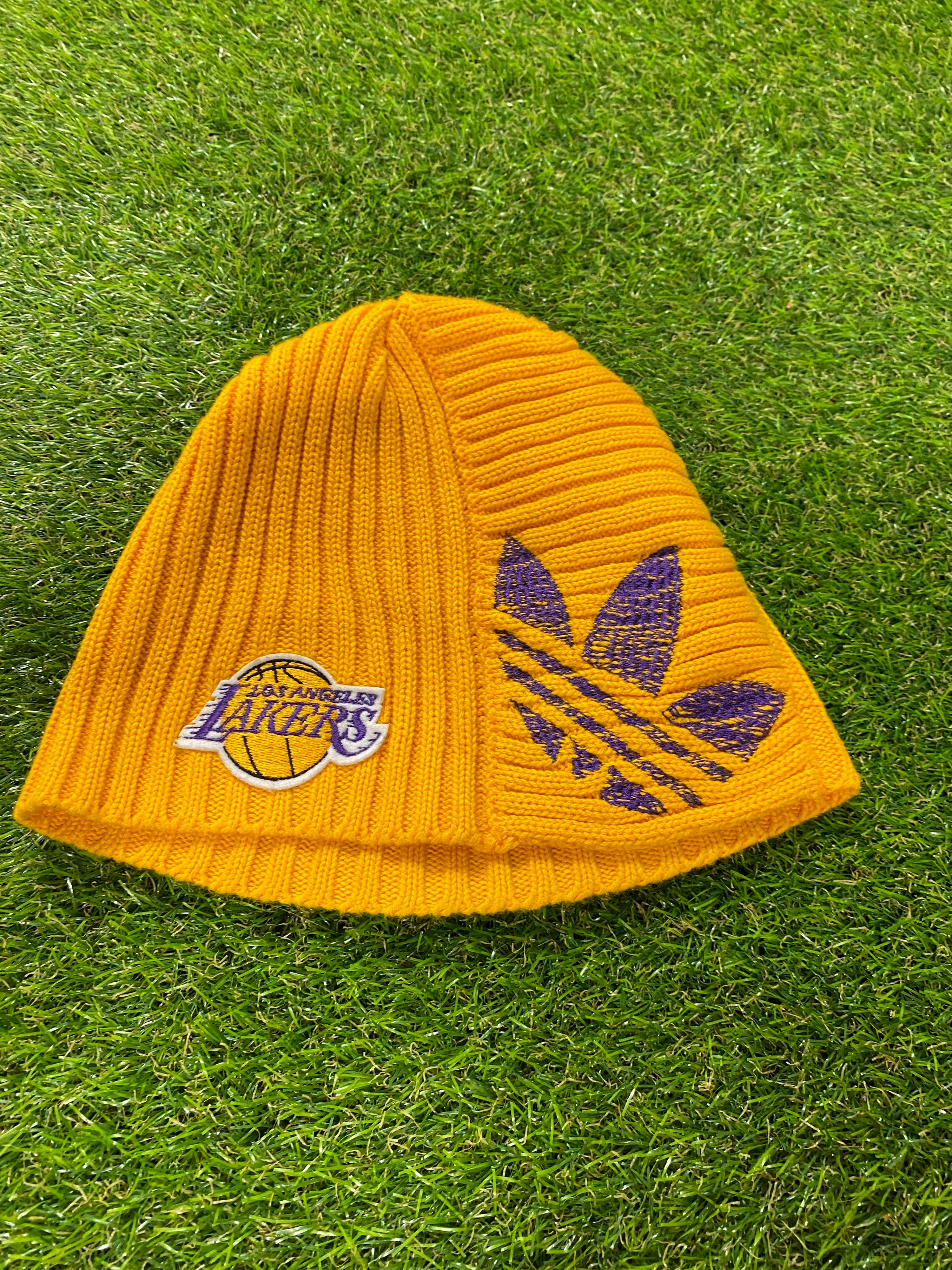 Adidas x Los Angeles Lakers Yellow Beanie