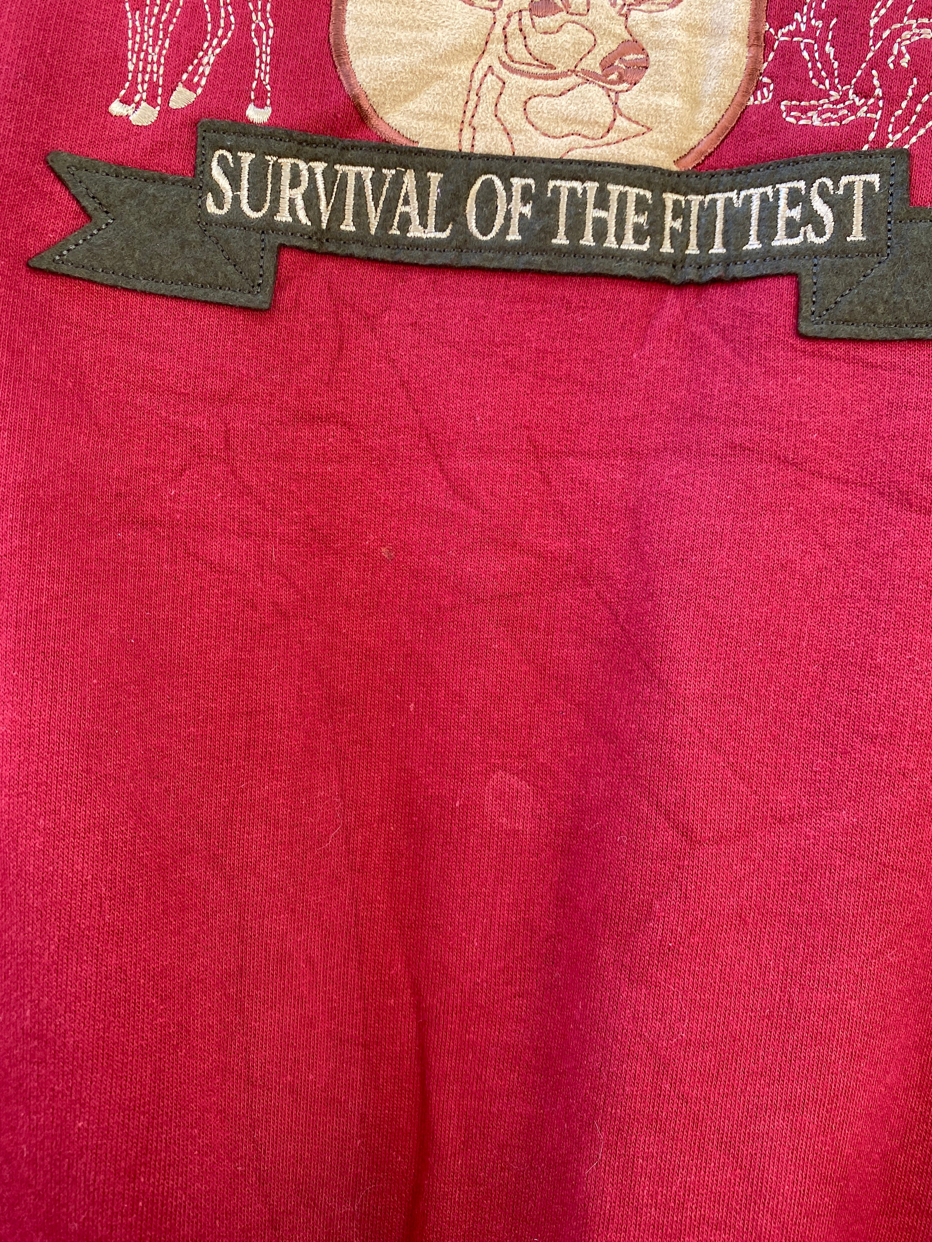 XL - Vintage Survival Of The Fittest Bucks Jumper