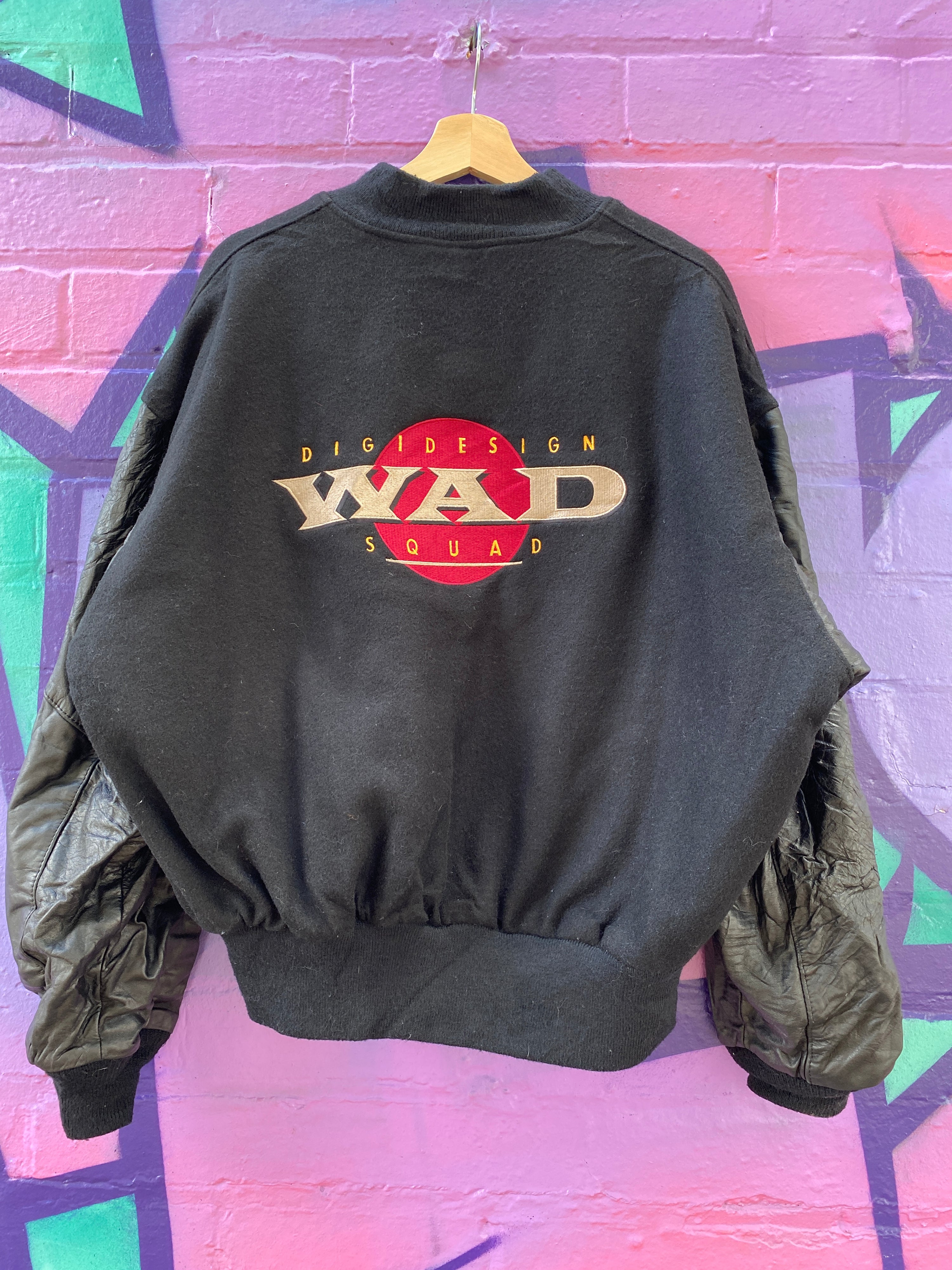 L - Vintage 'WAD Digidesign Squad' Varsity Jacket